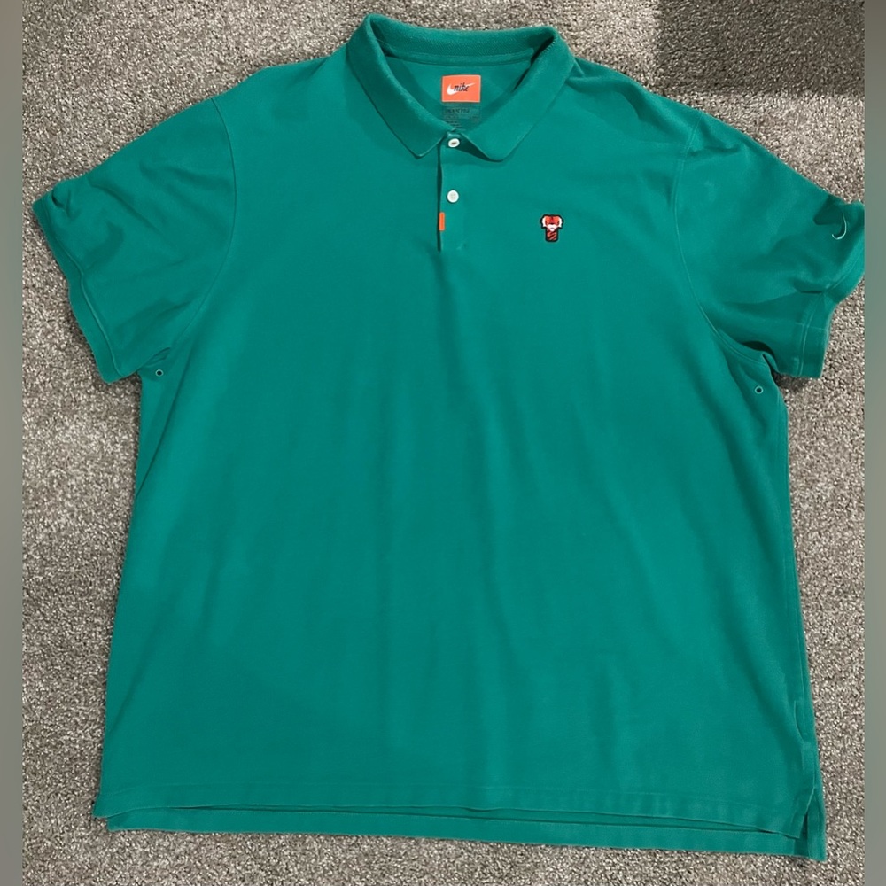 Vintage Nike Tiger Woods “Frank” Dri-Fit Golf Shirt. XXL